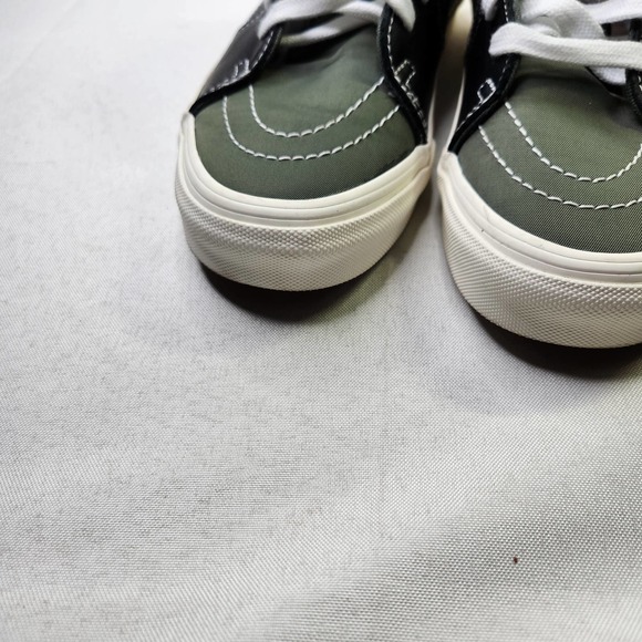 Vans Sk8-Hi Mixed Utility Skate Shoe Camo Green Size Men's 5 Women's 6.5 - Picture 5 of 8